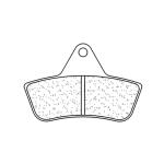 Plaquettes de freins CL Brakes m&eacute;tal fritt&eacute; - 2926ATV1