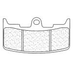 Plaquettes de freins CL Brakes route m&eacute;tal fritt&eacute; - 1139A3+
