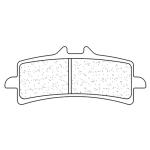 Plaquettes de freins CL Brakes route m&eacute;tal fritt&eacute; - 1185A3+