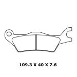 Plaquettes de freins CL Brakes route m&eacute;tal fritt&eacute; - 1258XBK5