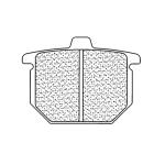 Plaquettes de freins CL Brakes route m&eacute;tal fritt&eacute; - 2814S4