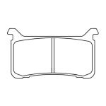 Plaquettes de freins CL Brakes street m&eacute;tal fritt&eacute; - 1252XBK5