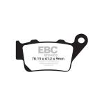 Plaquettes de freins EBC Organique arrière
