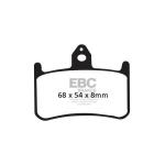 Plaquettes de freins EBC Sinter M&eacute;tal Fritt&eacute; avant