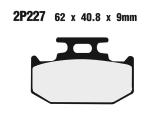Plaquettes de freins Nissin Off-Road semi-m&eacute;tallique - 2P-227GS