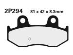 Plaquettes de freins Nissin route /Off-Road m&eacute;tal fritt&eacute; - 2P-294ST