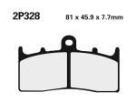 Plaquettes de freins Nissin route /Off-Road m&eacute;tal fritt&eacute; - 2P-328ST