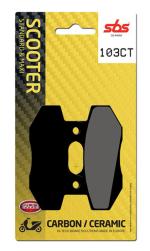 Plaquettes de freins SBS 103CT 551