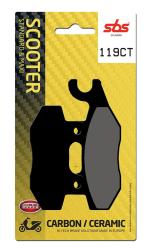 Plaquettes de freins SBS 119CT 688