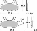 Plaquettes de freins SBS 134CT