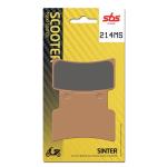 Plaquettes de freins SBS 14MS Sinter M&eacute;tal Fritt&eacute; avant/arri&egrave;re