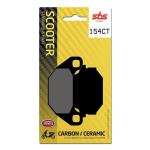 Plaquettes de freins SBS 154CT Organique Avant
