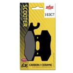 Plaquettes de freins SBS 163CT Organique Avant
