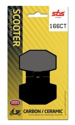 Plaquettes de freins SBS 166CT 772