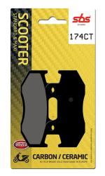 Plaquettes de freins SBS 174CT 781