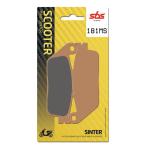 Plaquettes de freins SBS 181MS Sinter M&eacute;tal Fritt&eacute; Avant