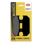 Plaquettes de freins SBS 182CT Organique Arri&egrave;re