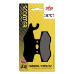 Plaquettes de freins SBS 187CT Organique Arri&egrave;re