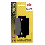 Plaquettes de freins SBS 192CT Organique Avant