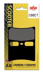 Plaquettes de freins SBS 198CT 634