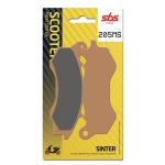 Plaquettes de freins SBS 205MS Sinter M&eacute;tal Fritt&eacute; avant