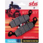 Plaquettes de freins SBS 549H.HF Organique Arri&egrave;re