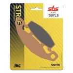 Plaquettes de freins SBS 597LS Sinter M&eacute;tal Fritt&eacute; arri&egrave;re