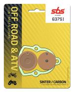 Plaquettes de freins SBS 637 SI