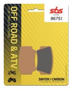 Plaquettes de freins SBS 867SI