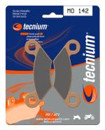 Plaquettes de freins Tecnium MX m&eacute;tal fritt&eacute; - MO142