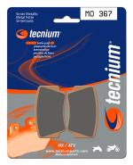 Plaquettes de freins Tecnium MX m&eacute;tal fritt&eacute; - MO367