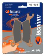 Plaquettes de freins Tecnium MX m&eacute;tal fritt&eacute; - MO410