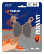 Plaquettes de freins Tecnium MX/Quad m&eacute;tal fritt&eacute; - MO202
