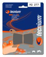 Plaquettes de freins Tecnium MX/Quad m&eacute;tal fritt&eacute; - MO277