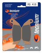 Plaquettes de freins Tecnium MX/Quad m&eacute;tal fritt&eacute; - MO415