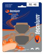Plaquettes de freins Tecnium MX/Quad m&eacute;tal fritt&eacute; - MO44