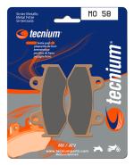 Plaquettes de freins Tecnium MX/Quad m&eacute;tal fritt&eacute; - MO58