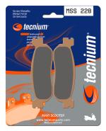 Plaquettes de freins Tecnium Maxi Scooter m&eacute;tal fritt&eacute; - MSS228