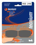 Plaquettes de freins Tecnium Maxi Scooter m&eacute;tal fritt&eacute; - MSS248
