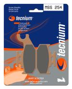 Plaquettes de freins Tecnium Maxi Scooter m&eacute;tal fritt&eacute; - MSS254