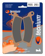 Plaquettes de freins Tecnium Maxi Scooter m&eacute;tal fritt&eacute; - MSS261