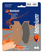Plaquettes de freins Tecnium Maxi Scooter m&eacute;tal fritt&eacute; - MSS281