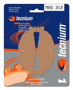 Plaquettes de freins Tecnium Maxi Scooter m&eacute;tal fritt&eacute; - MSS312