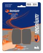 Plaquettes de freins Tecnium Maxi Scooter m&eacute;tal fritt&eacute; - MSS331