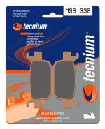 Plaquettes de freins Tecnium Maxi Scooter m&eacute;tal fritt&eacute; - MSS332