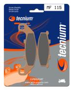 Plaquettes de freins Tecnium Performance m&eacute;tal fritt&eacute; - MF115