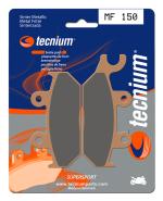 Plaquettes de freins Tecnium Performance m&eacute;tal fritt&eacute; - MF150