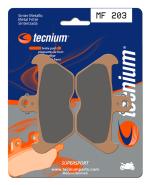 Plaquettes de freins Tecnium Performance m&eacute;tal fritt&eacute; - MF203
