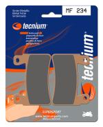 Plaquettes de freins Tecnium Performance m&eacute;tal fritt&eacute; - MF234
