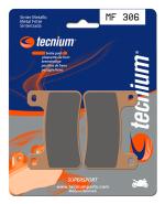 Plaquettes de freins Tecnium Performance m&eacute;tal fritt&eacute; - MF306